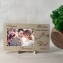 Фоторамка из дерева с гравировкой Wedding Day