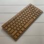 Дерев'яна бездротова клавіатура Slim Keyboard Wood