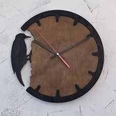 Настінний годинник Woodpecker
