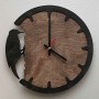 Настінний годинник з дерева Woodpecker